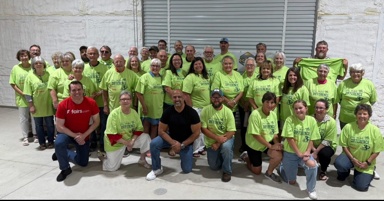 Participants gather for a group photograph with YMTD Initiative in Seneca South Carolina.