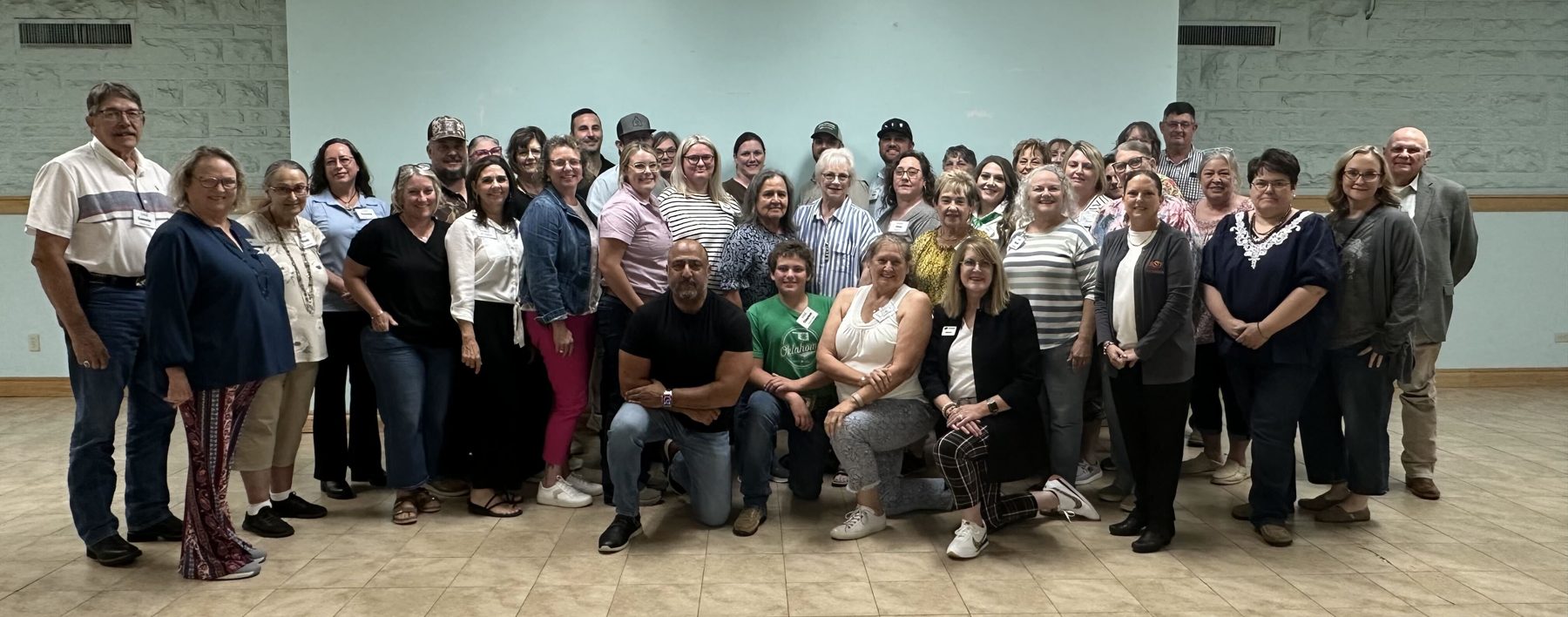 Participants gather for a group photograph with YMTD Initiative in YMTD 2026 08 Ada Oklahoma.