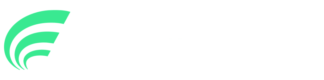 FrontDoor+ logo in white and green on a black background.