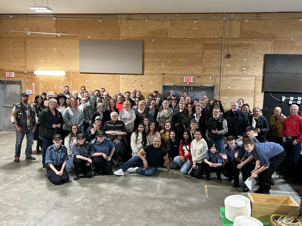 Empowering Minds participants in Bonnyville, Alberta.