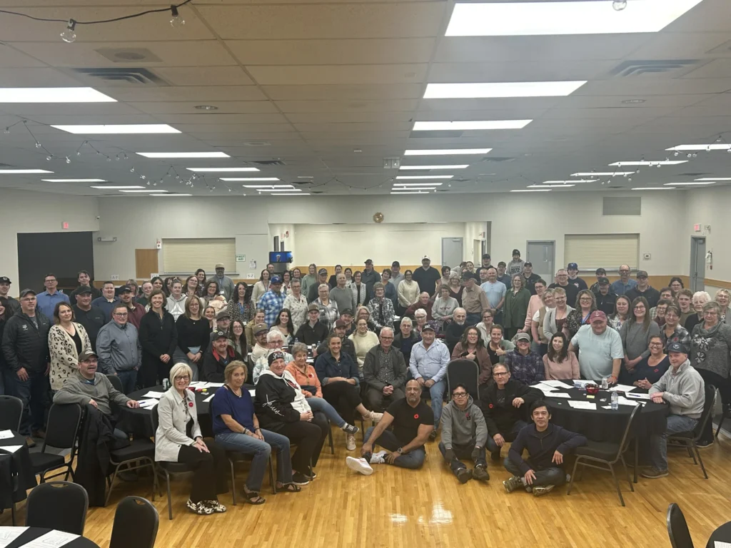 Empowering Minds participants in Hardisty, Flagstaff County, Alberta.