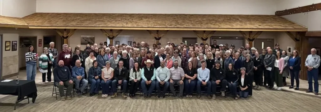 Empowering Minds participants in Rycroft, Alberta.