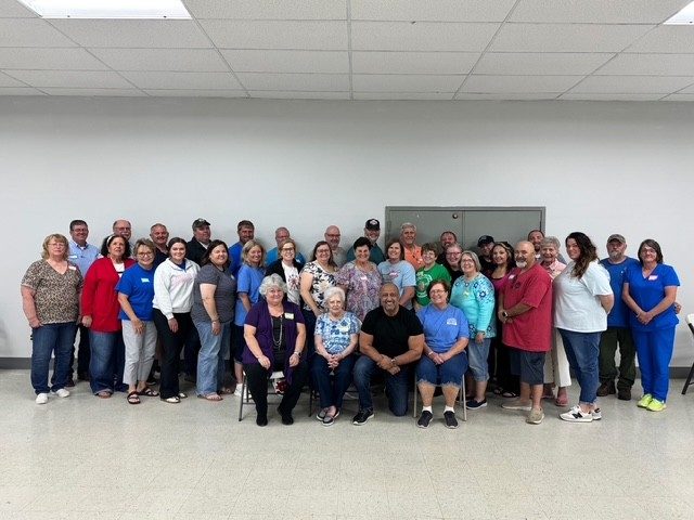 Participants gather for a group photograph with YMTD Initiative in Pulaski County Kentucky.