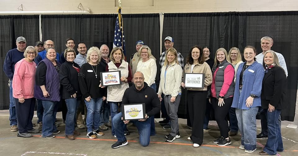 Participants gather for a group photograph with YMTD Initiative in Sioux Falls South Dakota.