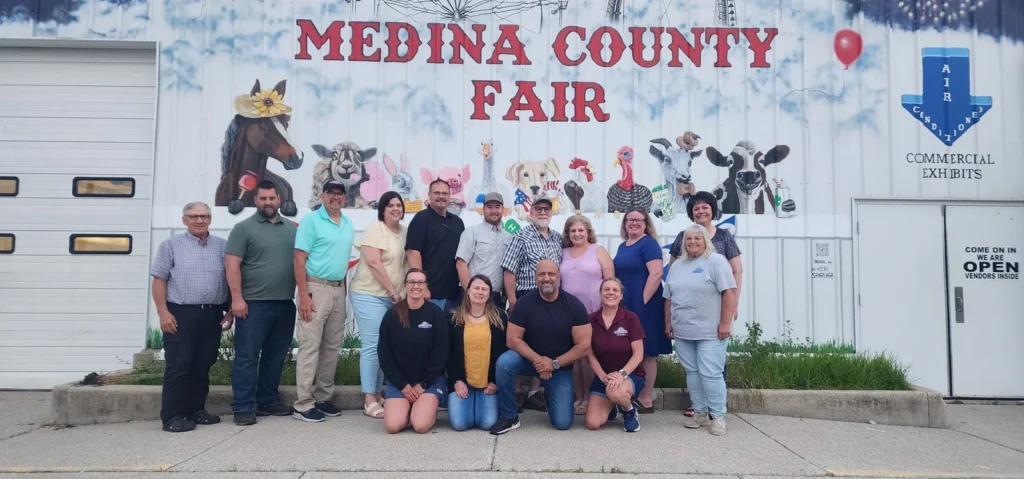 Participants gather for a group photograph with YMTD Initiative in Medina, Ohio.